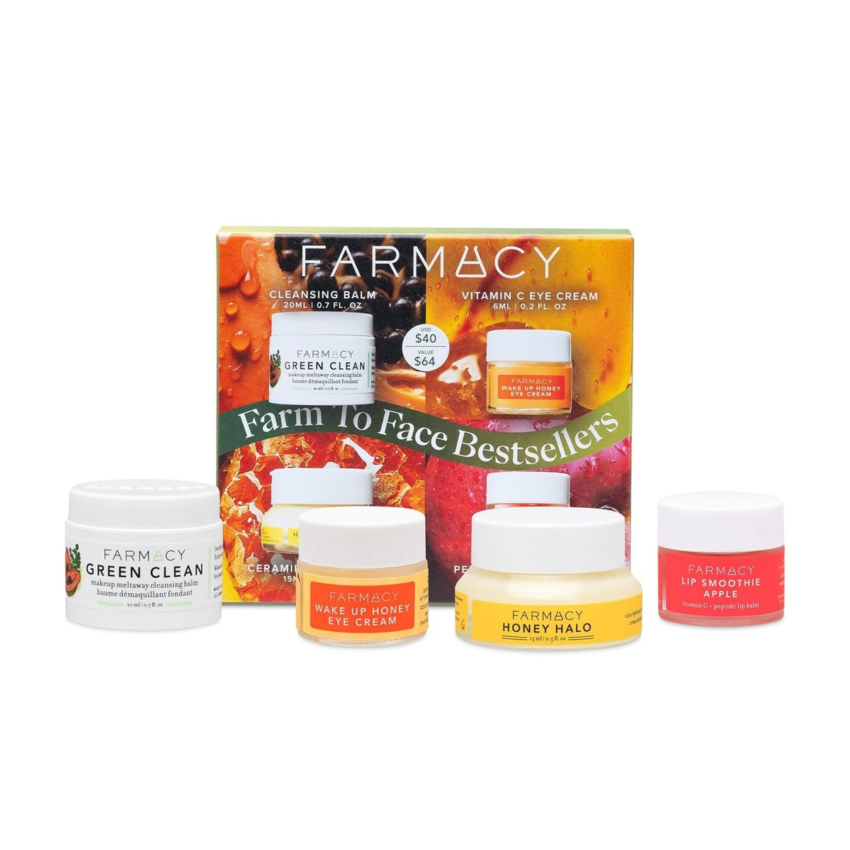 Hydrating Skin Care Set - Travel Essentials for Glowing Skin, 4-Piece
