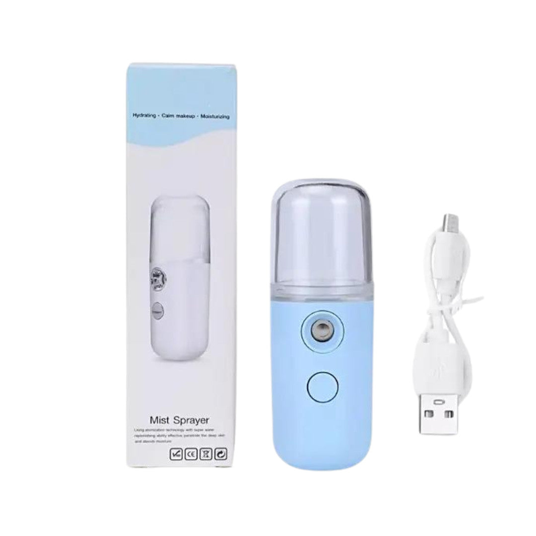 Portable Nano Facial Mist Sprayer 30ml USB Rechargeable Humidifier