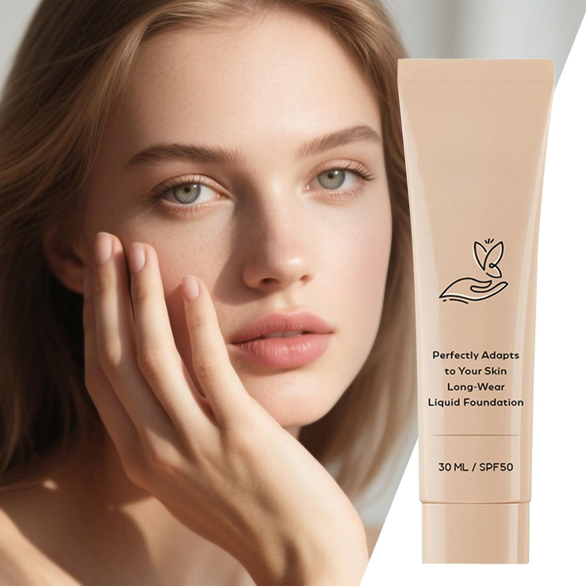 Color Changing SPF 50 Foundation for Mature Skin - Hydrating, Long-Lasting Makeup