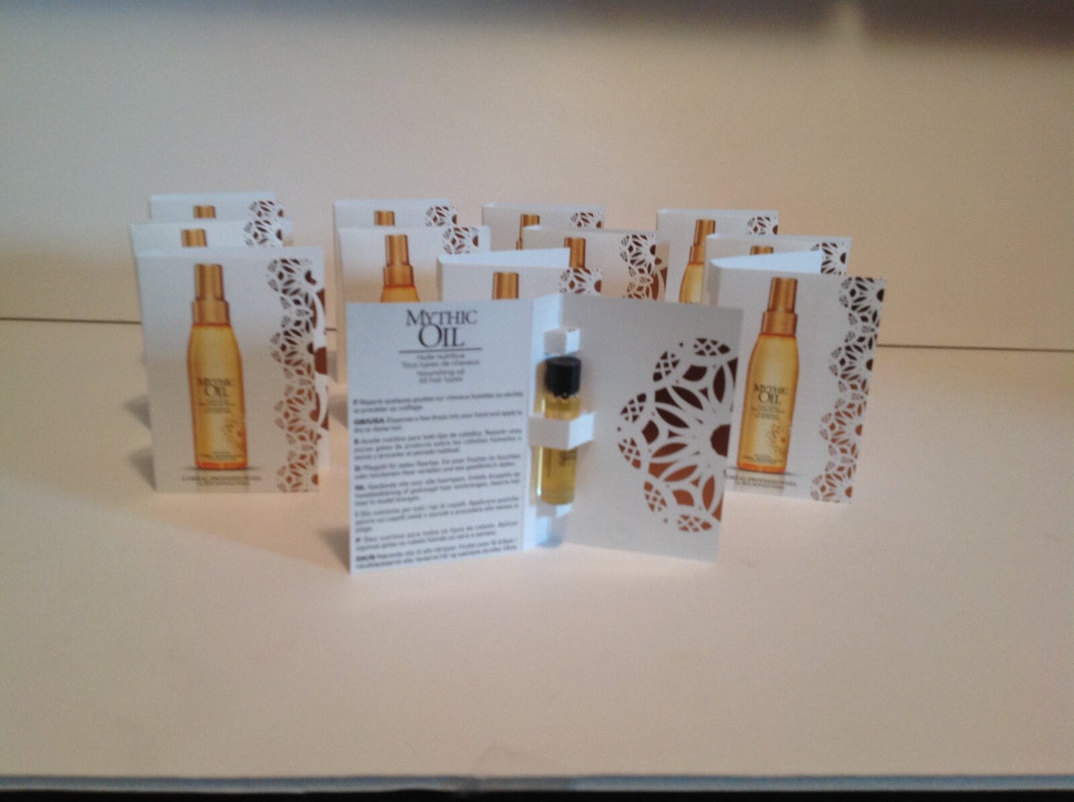 L'Oréal Mythic Oil Nourishing Hair Oil Sample Pack - 12x 3ml