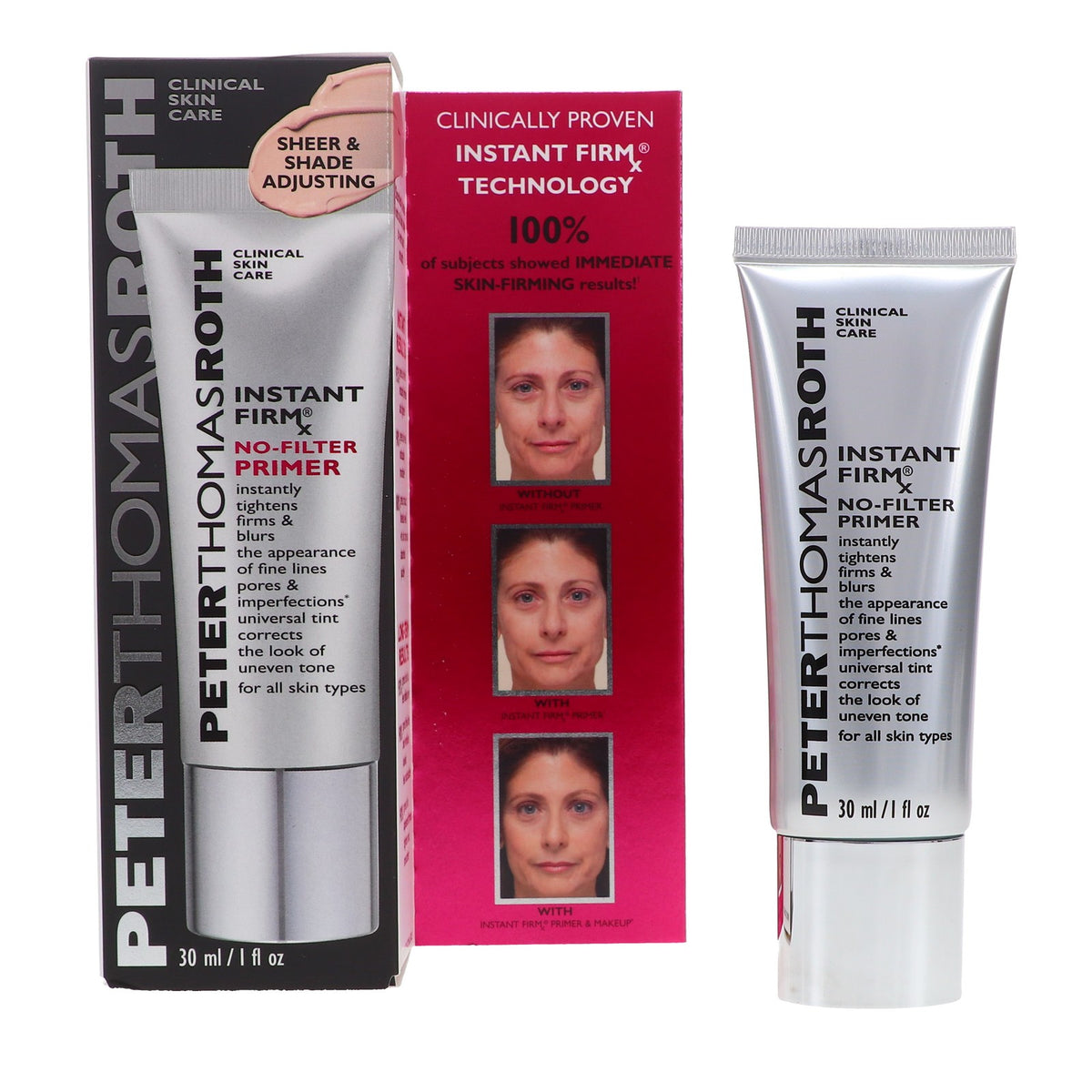 No-Filter Primer for Face - Skin Tightening & Blurring - 1 oz