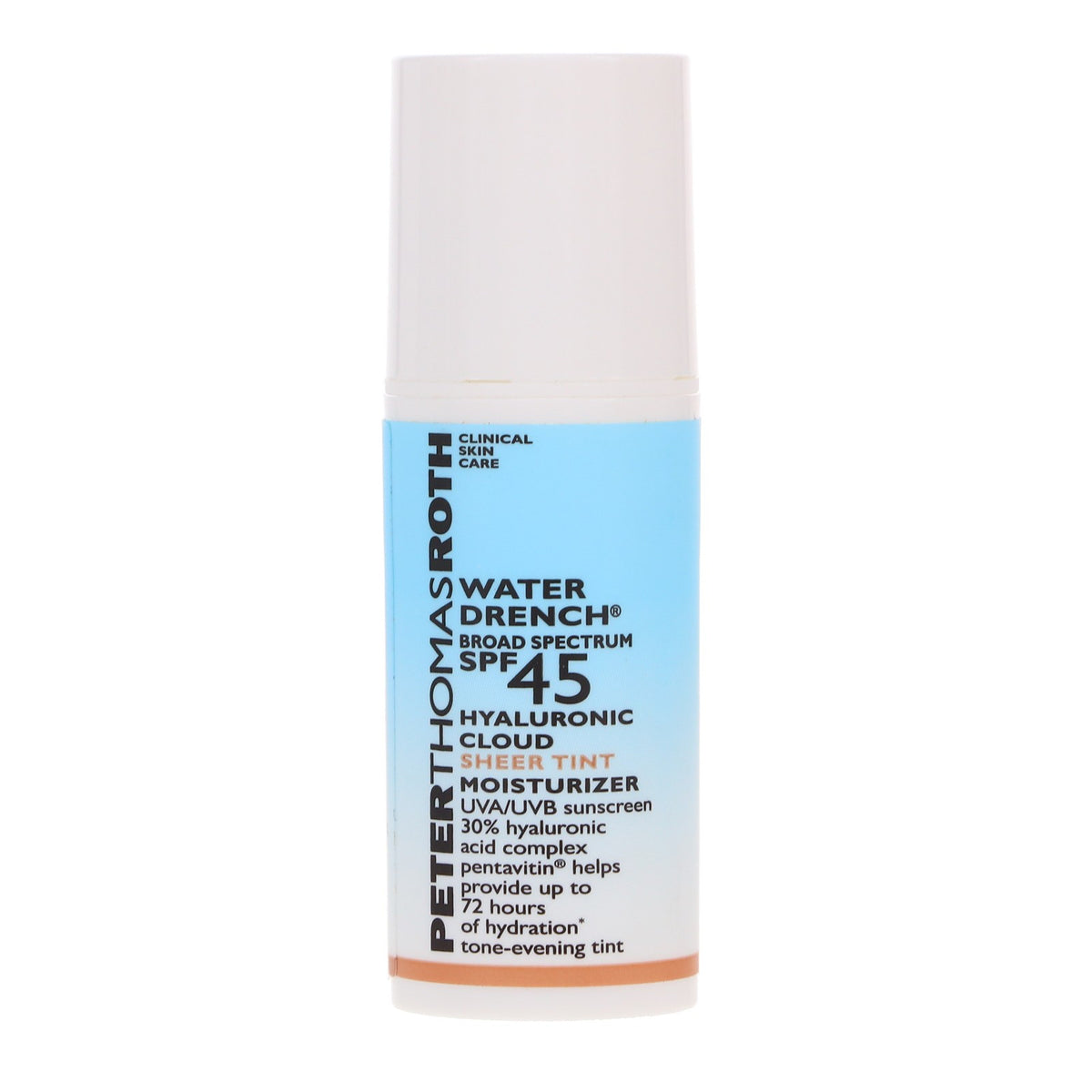 Peter Thomas Roth SPF 45 Sheer Tinted Moisturizer 3 Pack - Hydrating Face Sunscreen