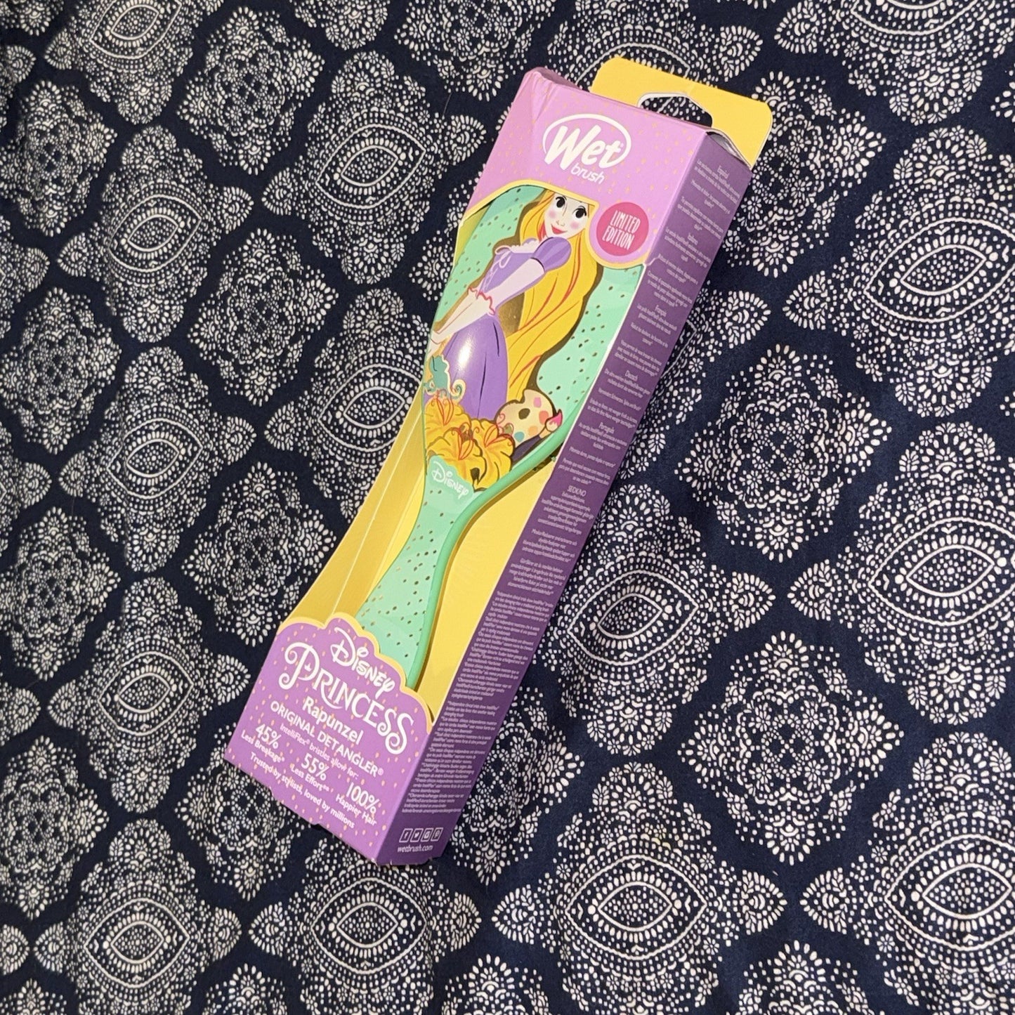Disney Princess Wet Brush Set - Ariel, Belle, Jasmine, Cinderella, Tiana, Moana, Frozen