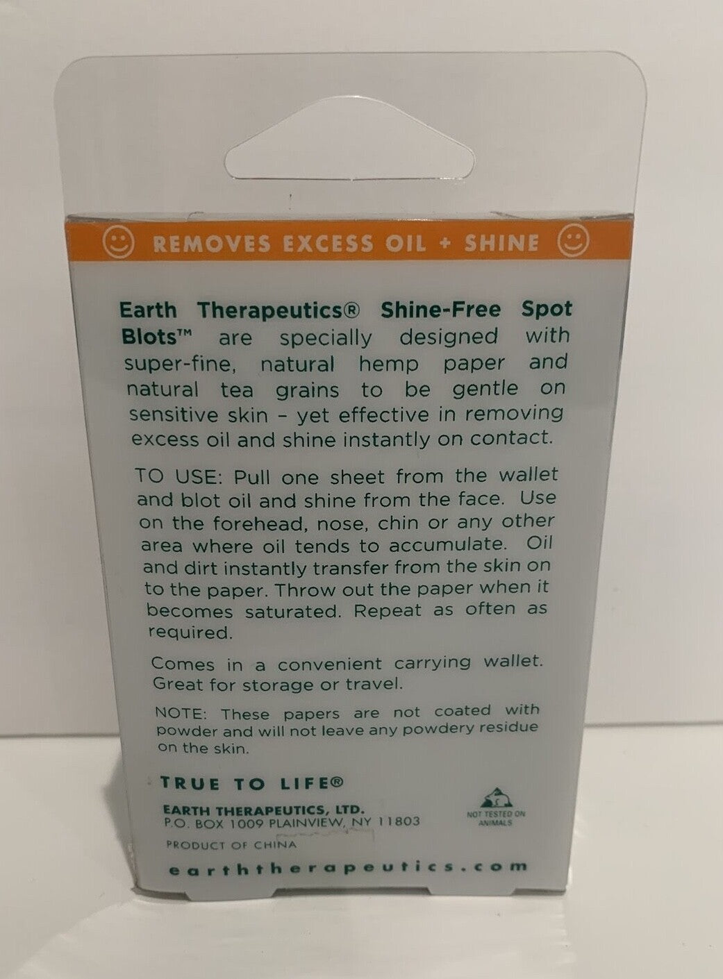 Shine Free Spot Blotting Sheets - Oil Absorbing Facial Sheets, 80 Sheets