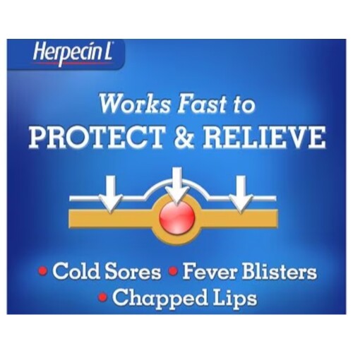 Herpecin-L Lip Balm Stick SPF 30 Sunscreen Cold Sore Protectant 6 Pack