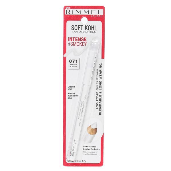 White Eye Pencil for Precise Definition, Smudge-Proof & Long-Lasting
