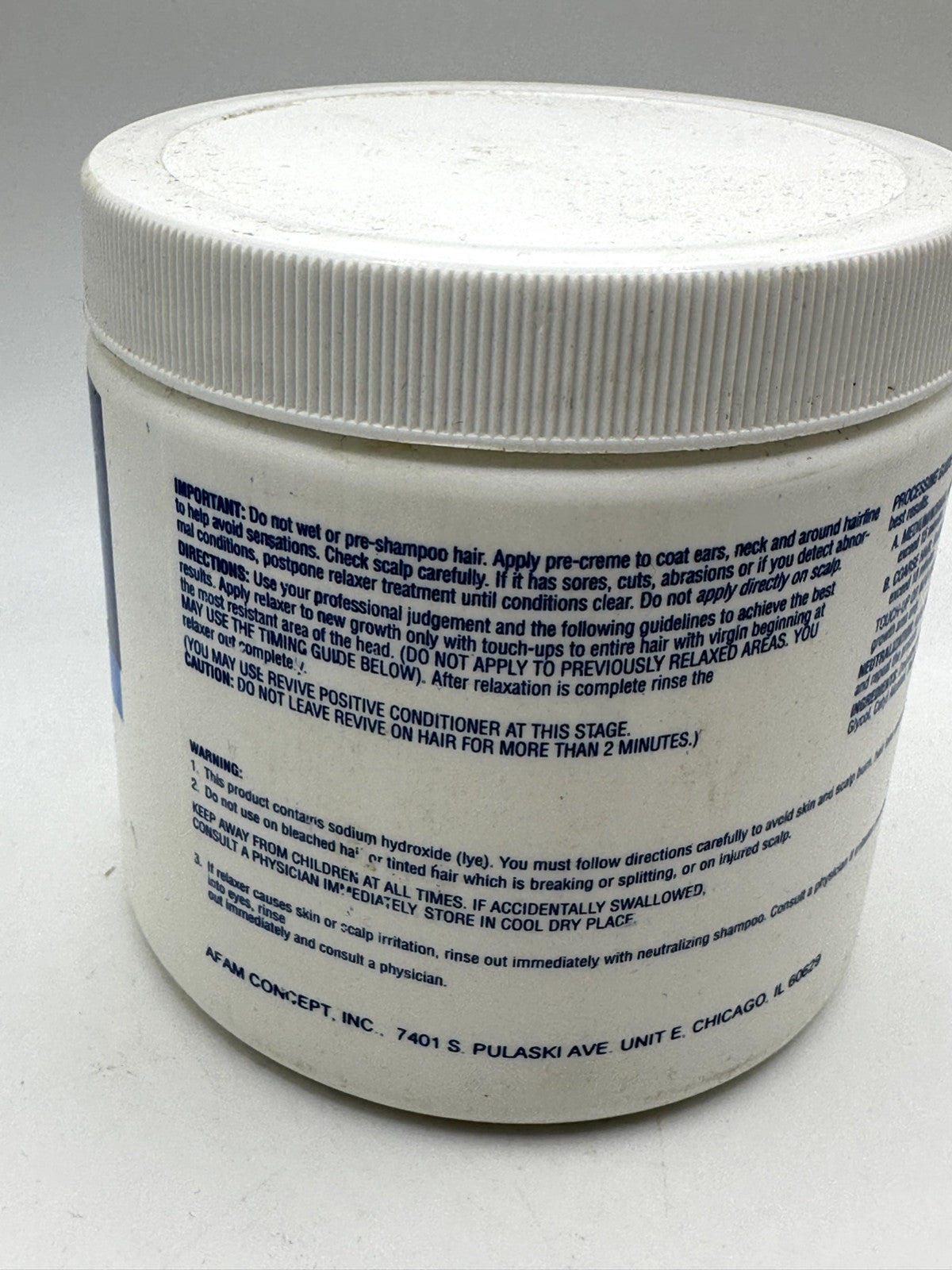 Hair Relaxer Aloe Vera Regular 16 oz - Body & Facial Hair Relaxer