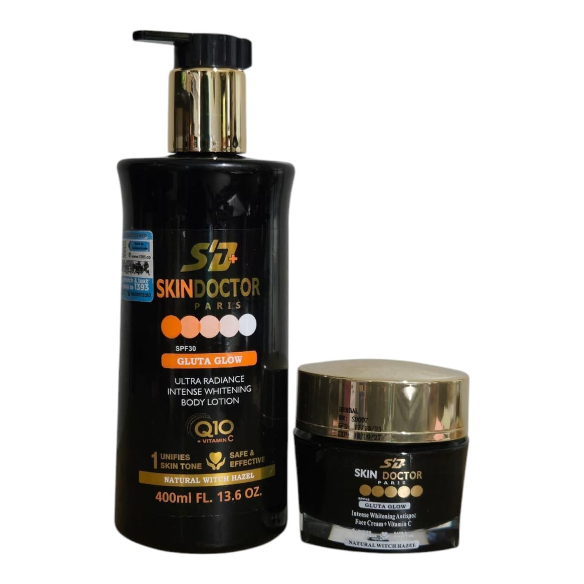 Radiance Brightening Body Lotion & Face Cream - Gluta Glow Ultra 400ML