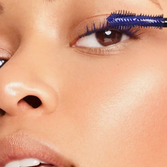 Blue Mascara with Natural Ingredients, Volumizing & Lengthening