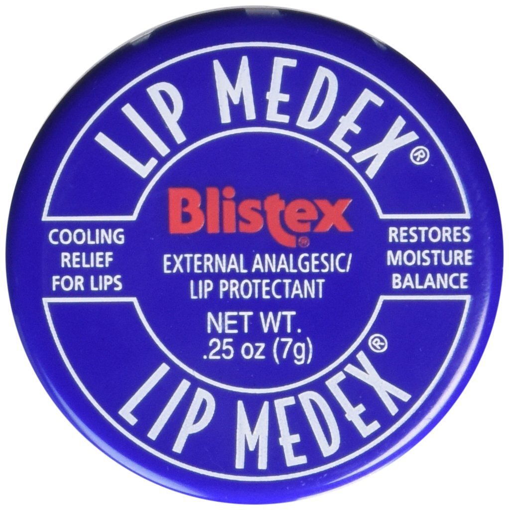 Cooling Lip Balm for Sore Lips - Moisturizing Relief, 0.25 oz, Pack of 3