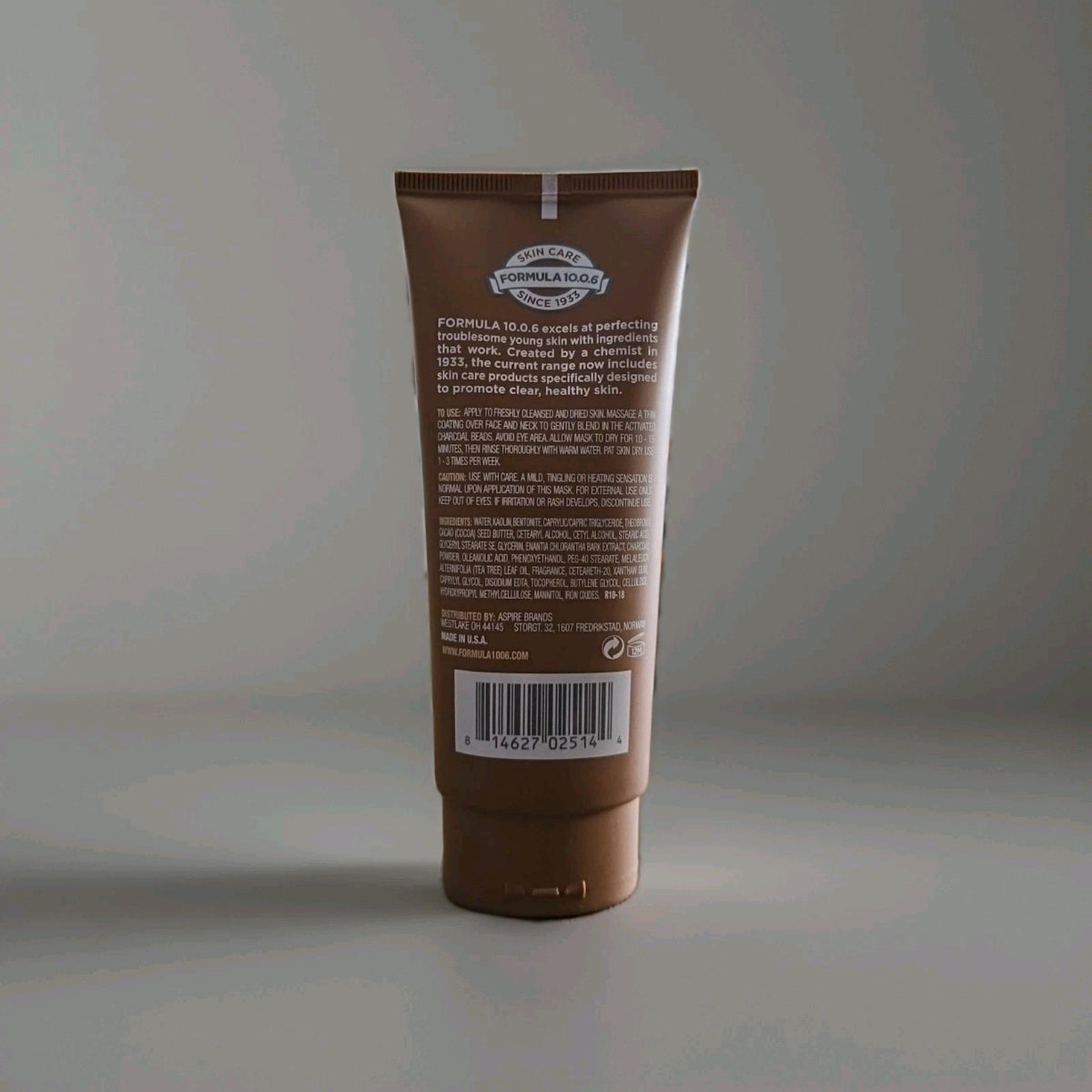 Oil-Controlling Mud Mask with Cacao + Charcoal 3.4oz