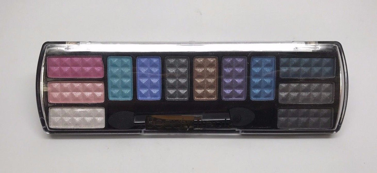 Chrome Eyeshadow Palette - 12 Color Eye Makeup Set for All-Day Wear