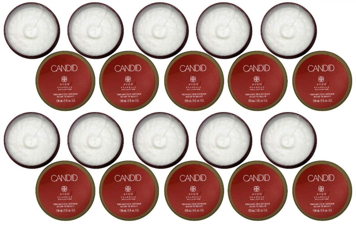 Avon Candid Perfumed Cream Skin Softener 150ml/5oz (10-Pack)