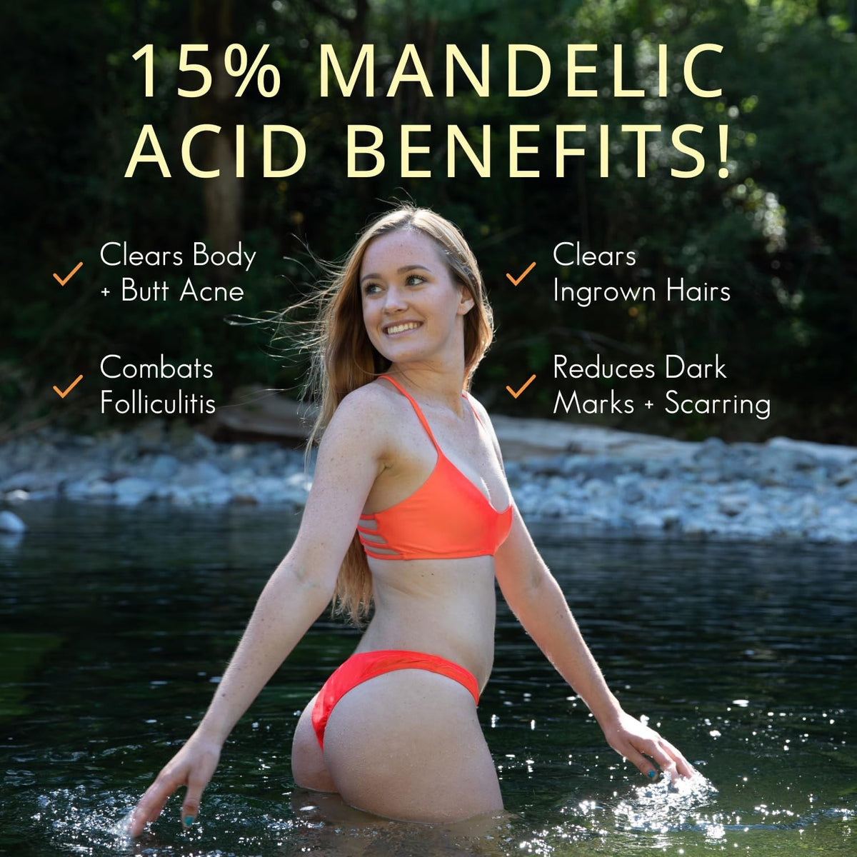 Body Exfoliating Serum for Acne and Blemishes - Mandelic Acid Level 2 - Unscented
