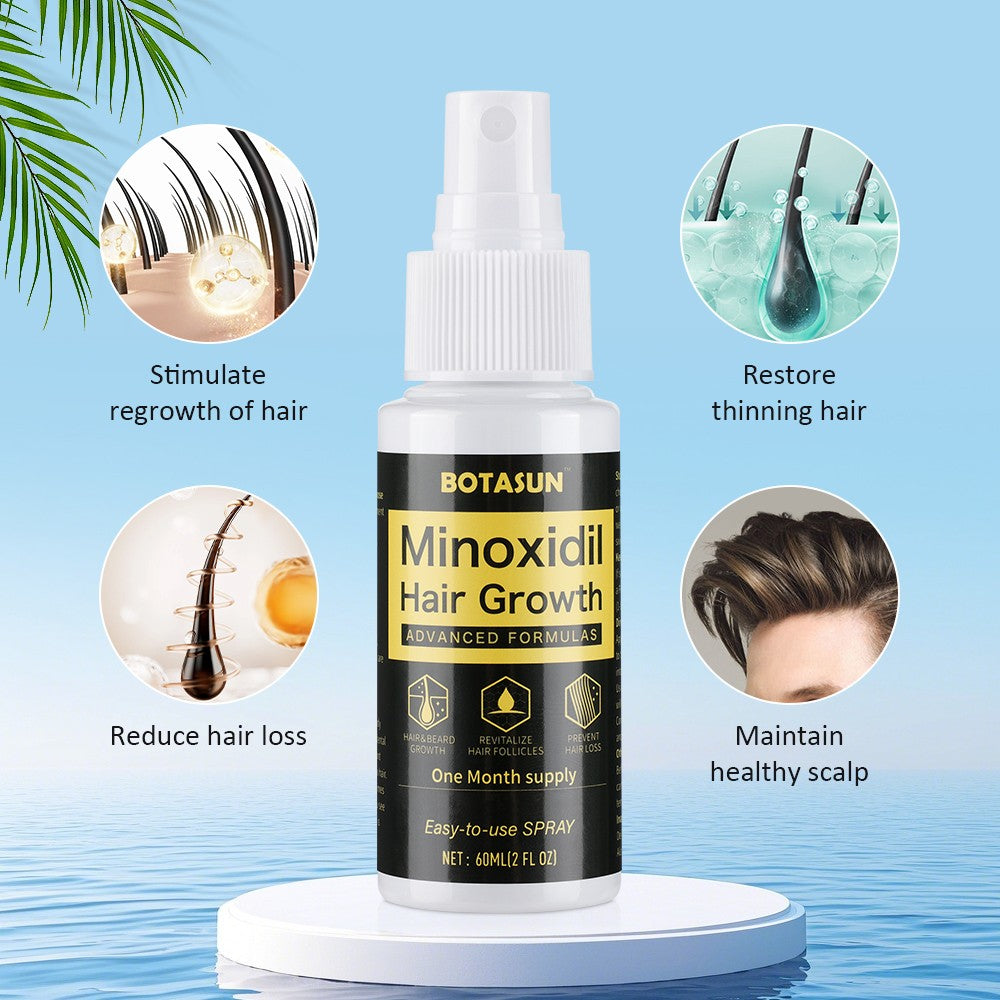 Minoxidil 5% Spray for Men Hair Regrowth Treatment