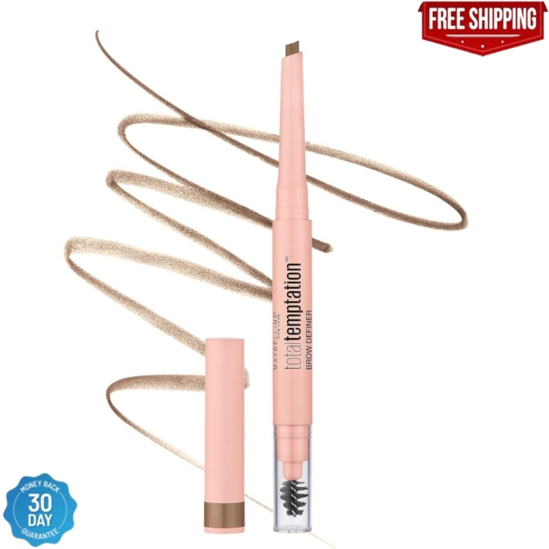 Maybelline Total Temptation Eyebrow Definer Pencil, Blonde 1 Count