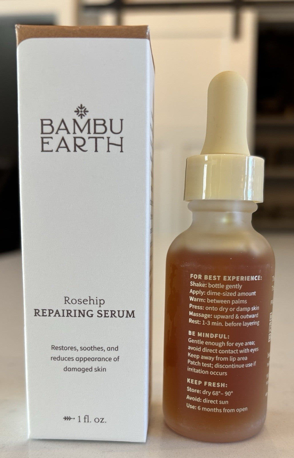 Rosehip Repairing Serum - Anti-Aging Face Oil, 1oz