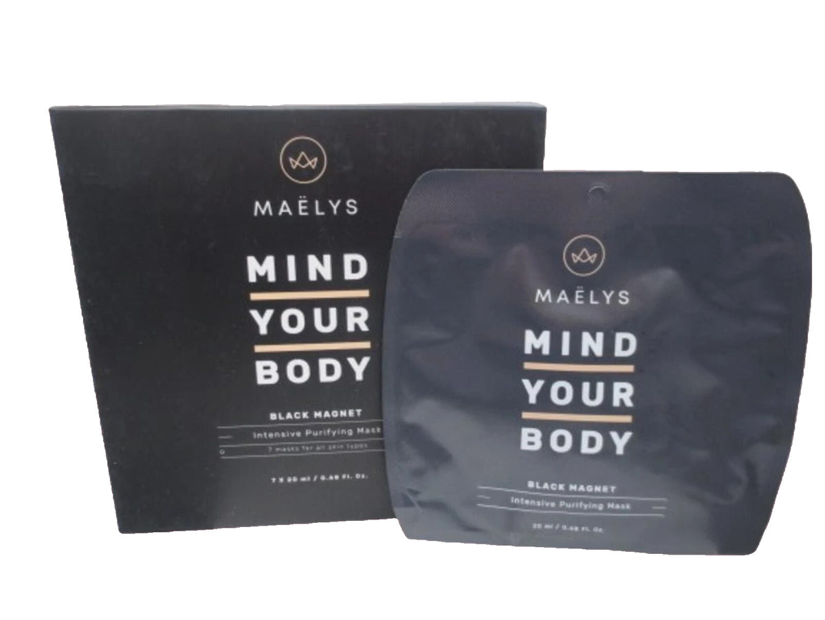 Black Magnet Intensive Purifying Mask 7-Piece Boxed Set of 3