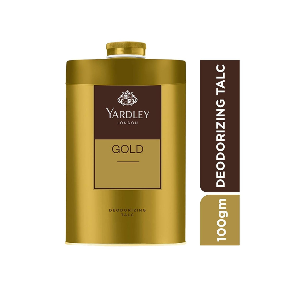 Yardley London Gold Deodorizing Talc for Men 100g | Body Powder