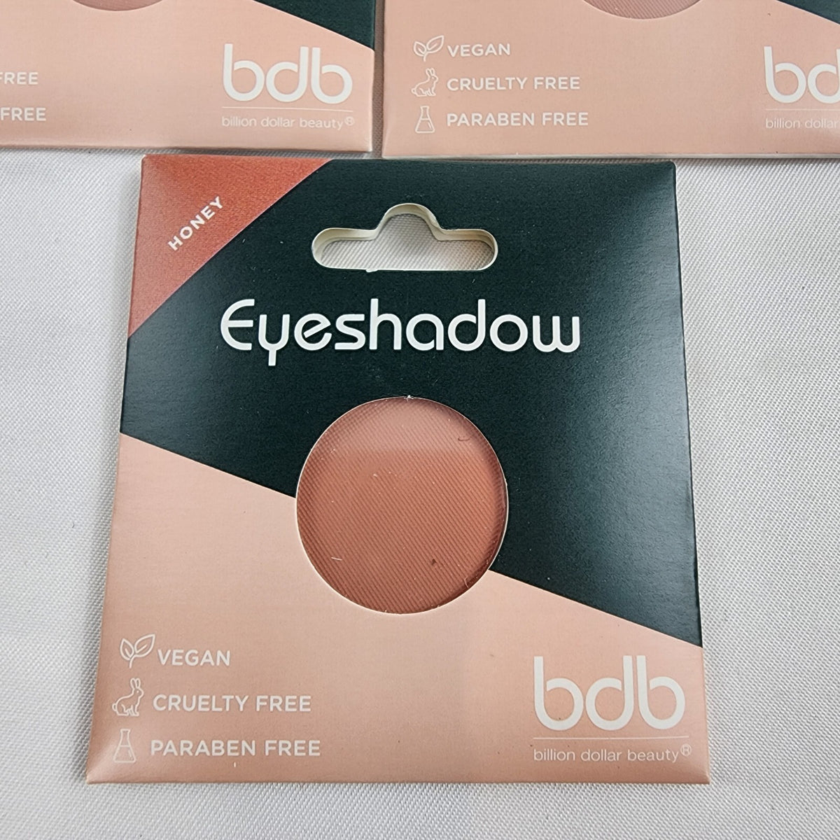 3 Pack Honey Eyeshadow Palette - 1.2g Each, Bright Natural Look