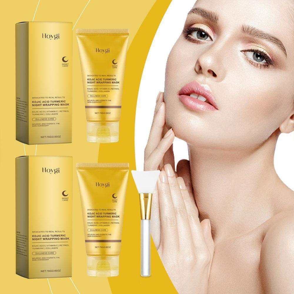 Turmeric Collagen Night Mask for Brightening & Hydration - 75g