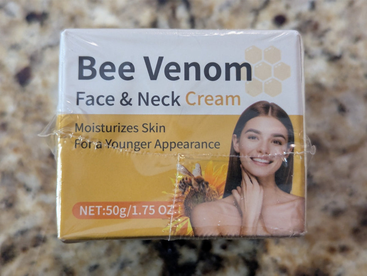 Bee Venom Face Neck Hand Foot Cream & Lip Balm Set - Natural Skincare