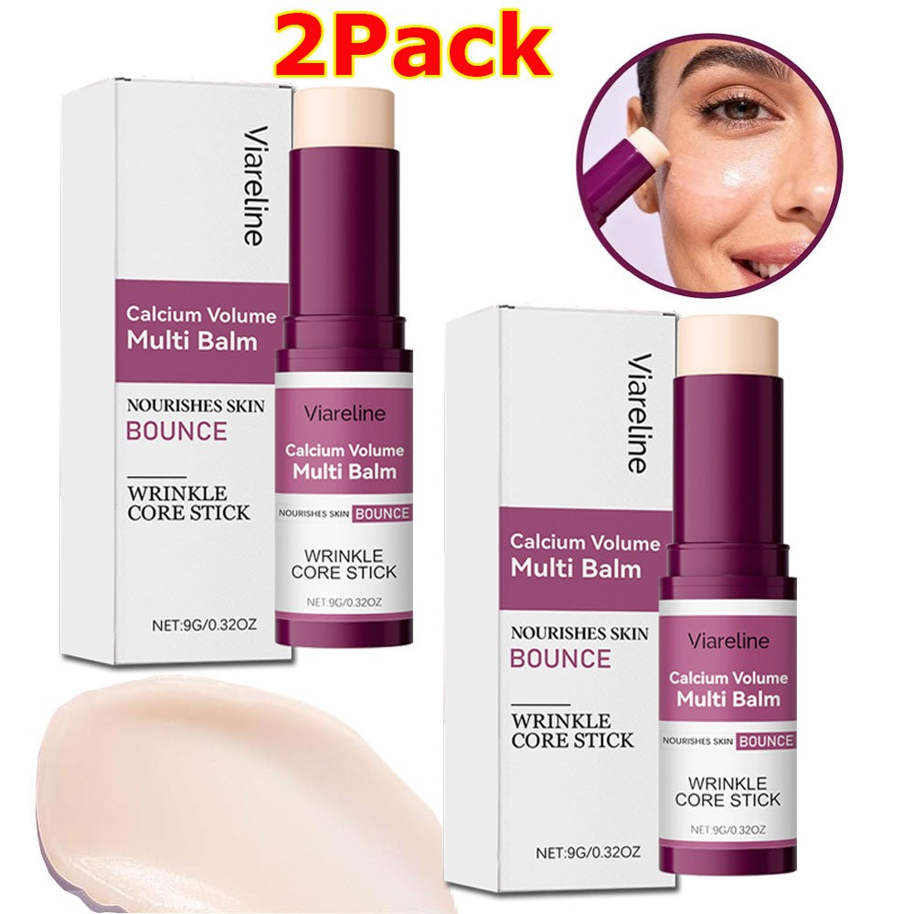 Hydrating & Firming Calcium-Infused Multi Balm Stick for Wrinkles & Skin Elasticity