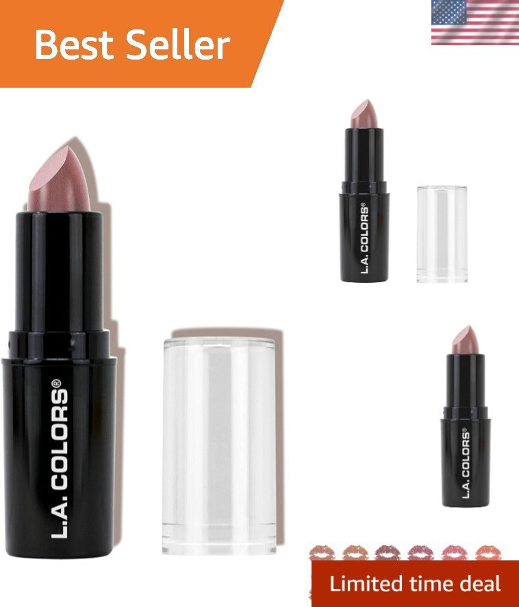 Creamy Long-Lasting Lipstick in Brunch & Bubbles - All-Day Wear, Hydrating