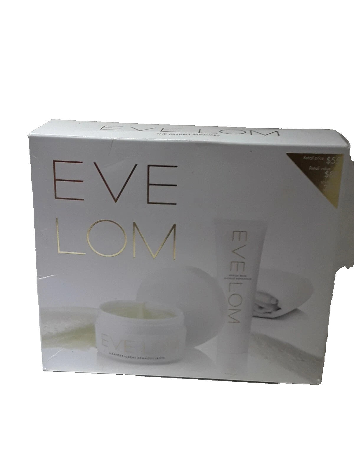 Eve Lom Cleanser & Rescue Mask Set - 1.6 Oz & 0.85 Oz Facial Care