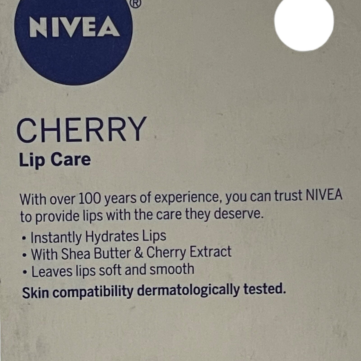Nivea Cherry Lip Balm Set - Tinted & Moisturizing Shea Lip Care 2 Pack