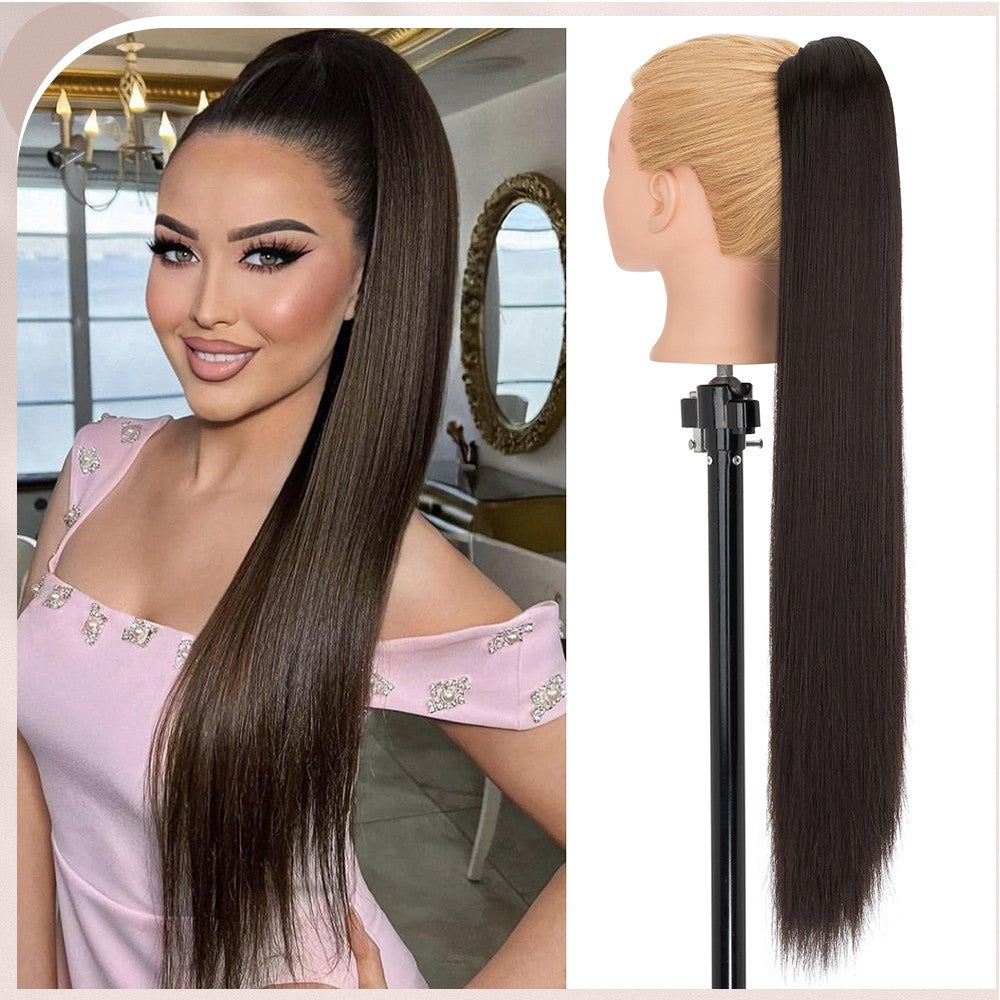 Long 30-Inch Clip-In Hair Extensions - Natural Look & Volume, Multiple Variants