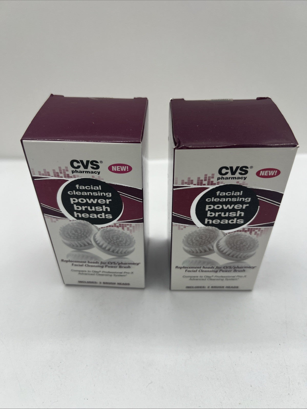 Cvs Facial Cleansing Power Brush Heads Replacements 4 Count