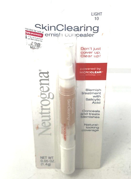 Neutrogena SkinClearing Blemish Concealer Light 10 Sealed