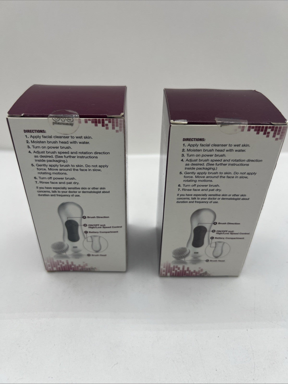 Cvs Facial Cleansing Power Brush Heads Replacements 4 Count