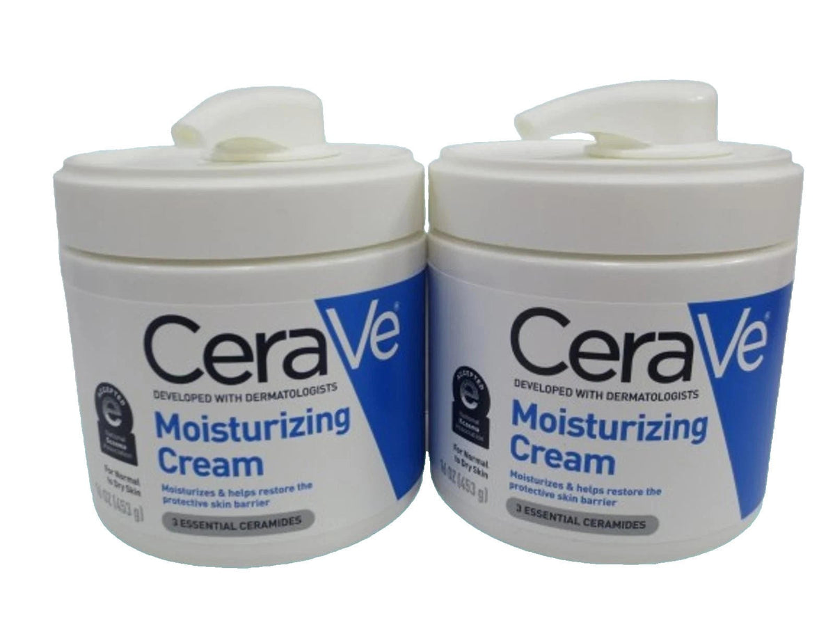 CERAVE MOISTURIZING CREAM FACE & BODY W/ PUMP NORMAL TO DRY SKIN 16OZ