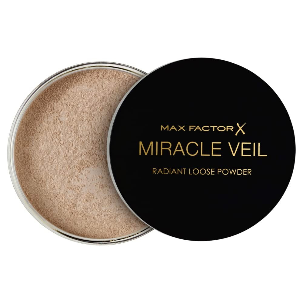 Translucent Loose Powder by Miracle Veil - Radiant Finish for All Skin Types, 0.14 oz