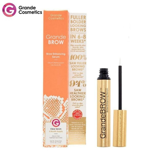 Grande Brow Enhancing Eyebrow Serum 3ML - 4 Month Supply for Fuller Brows