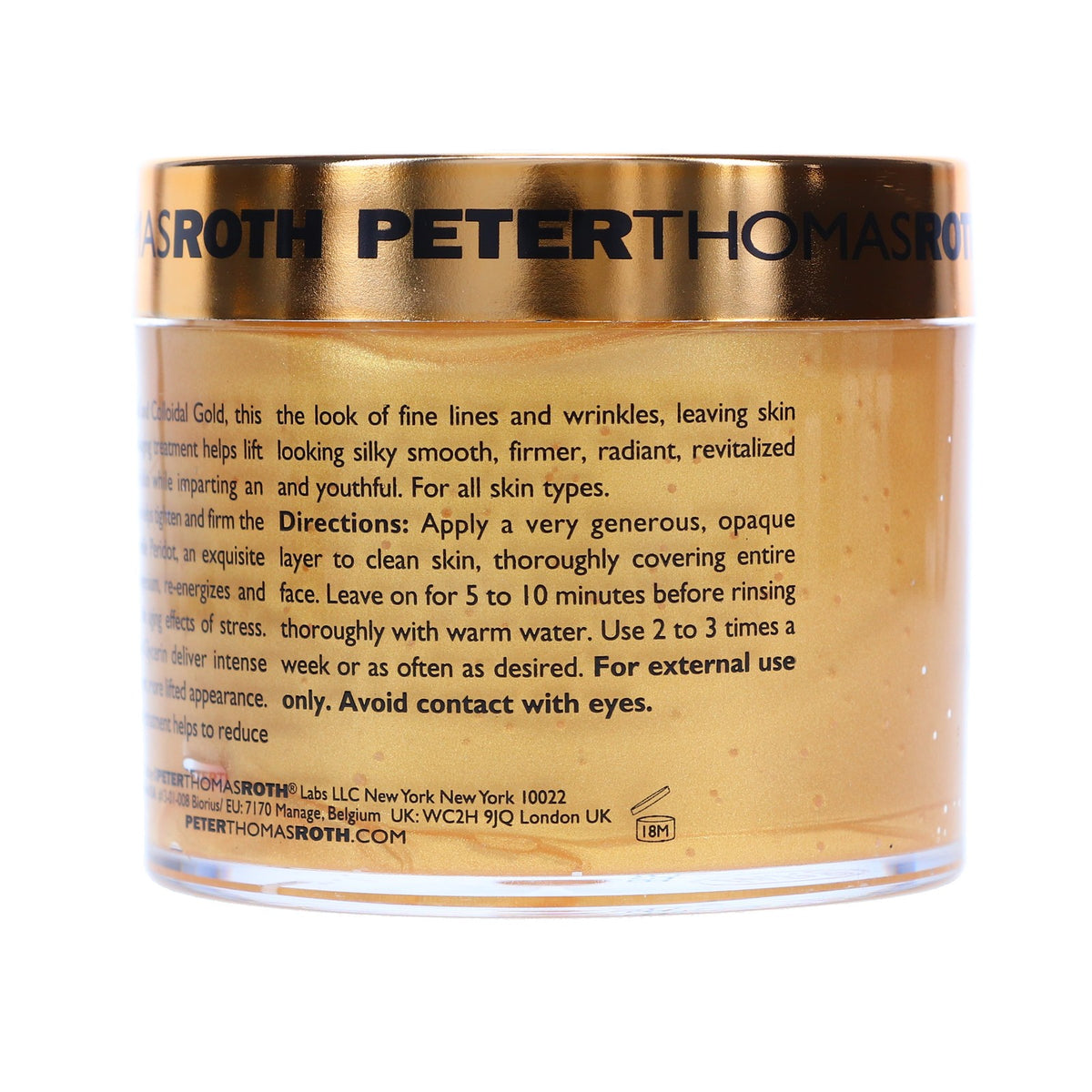 24K Gold Mask Pure Luxury Lift & Firm—Peter Thomas Roth 5.1 oz
