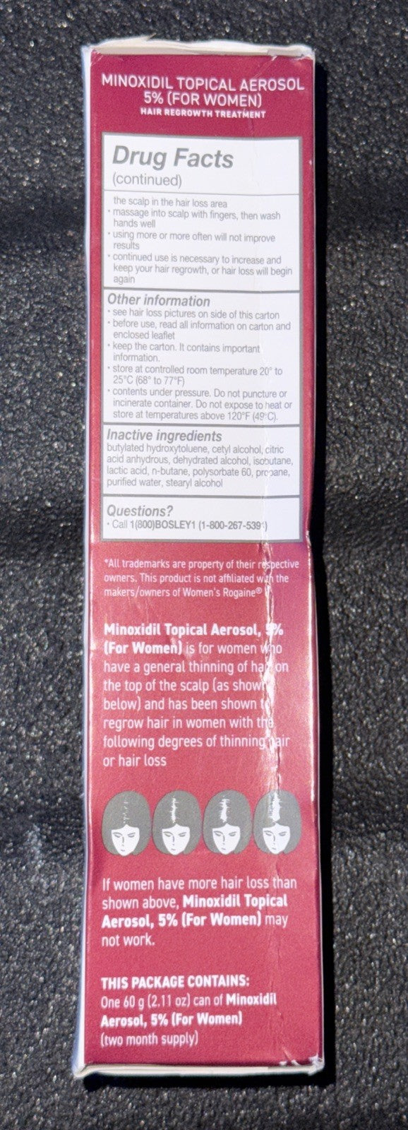 Minoxidil 5% Hair Regrowth Foam for Women