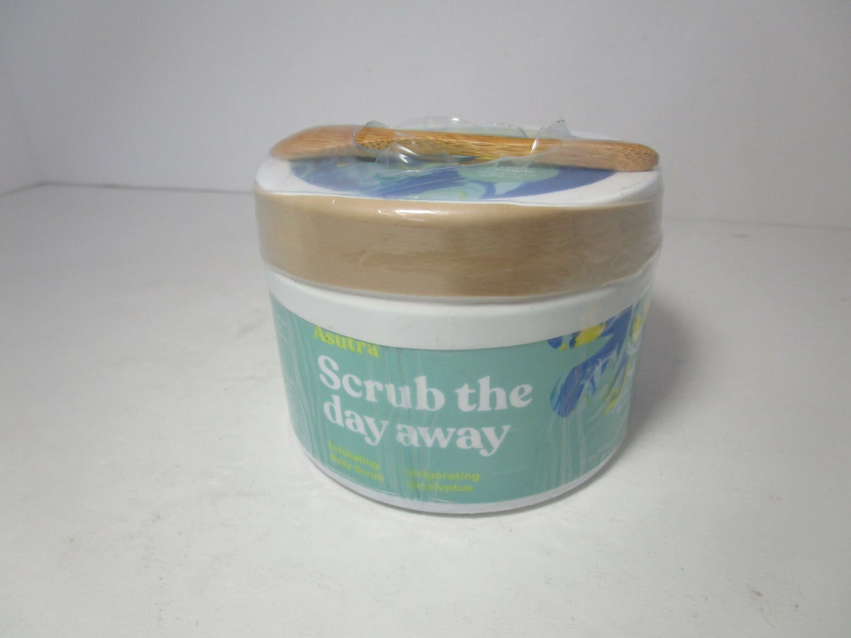Scrub The Day Away, Exfoliating Body Scrub, Invigorating Eucalyptus