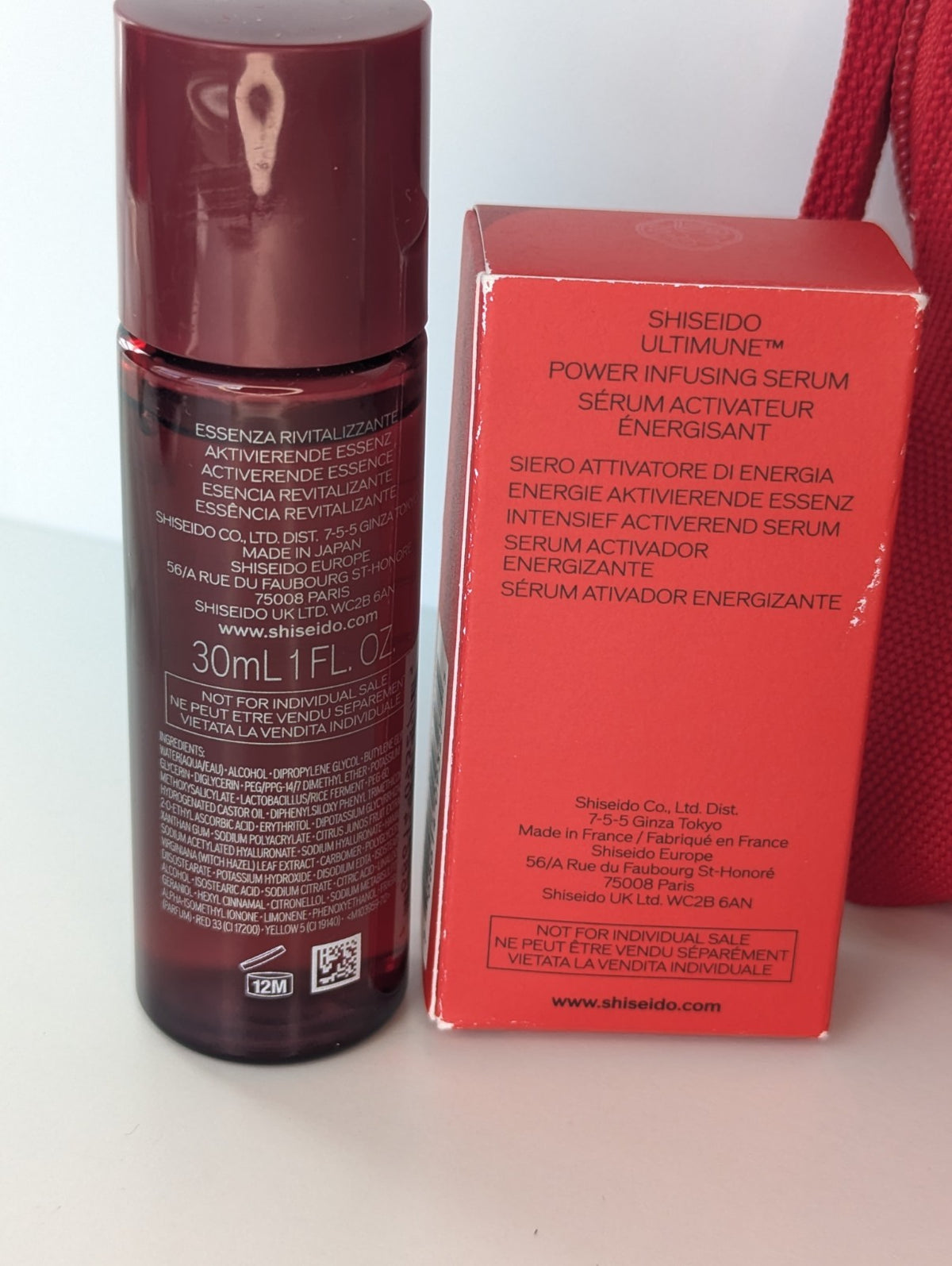 Shiseido Skincare Gift Set - Benefiance, Ultimune, Eudermine, Clarifying