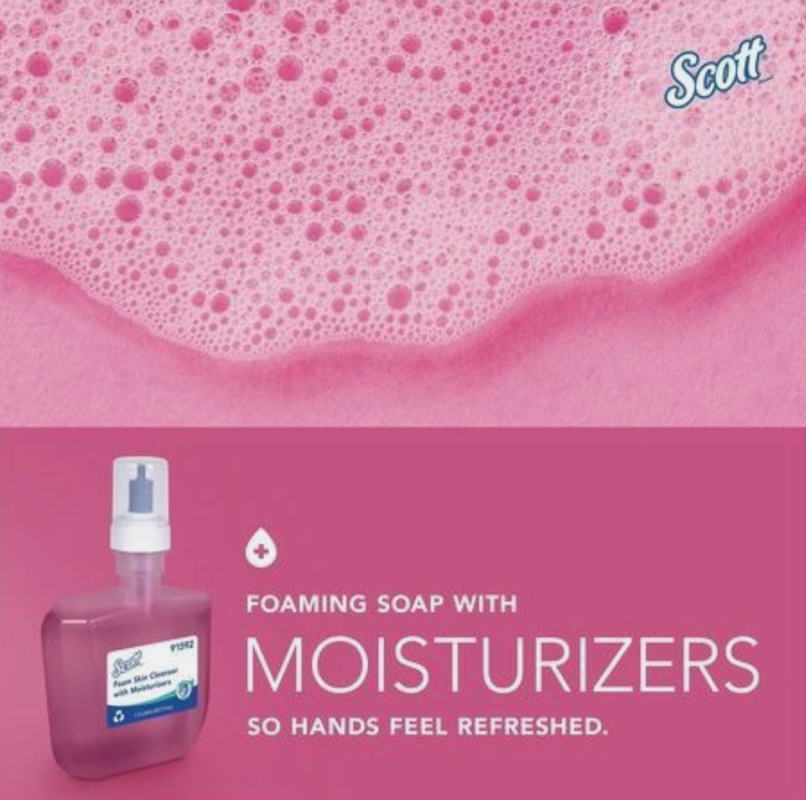 Foam Skin Cleanser Refill Citrus Floral 1.2L Pack of 4 - Hygienic Hand Soap