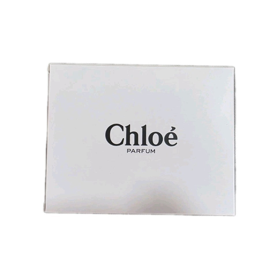Chloe Parfum Cream Beige Cosmetic Makeup Bag Small Clutch Travel Pouch