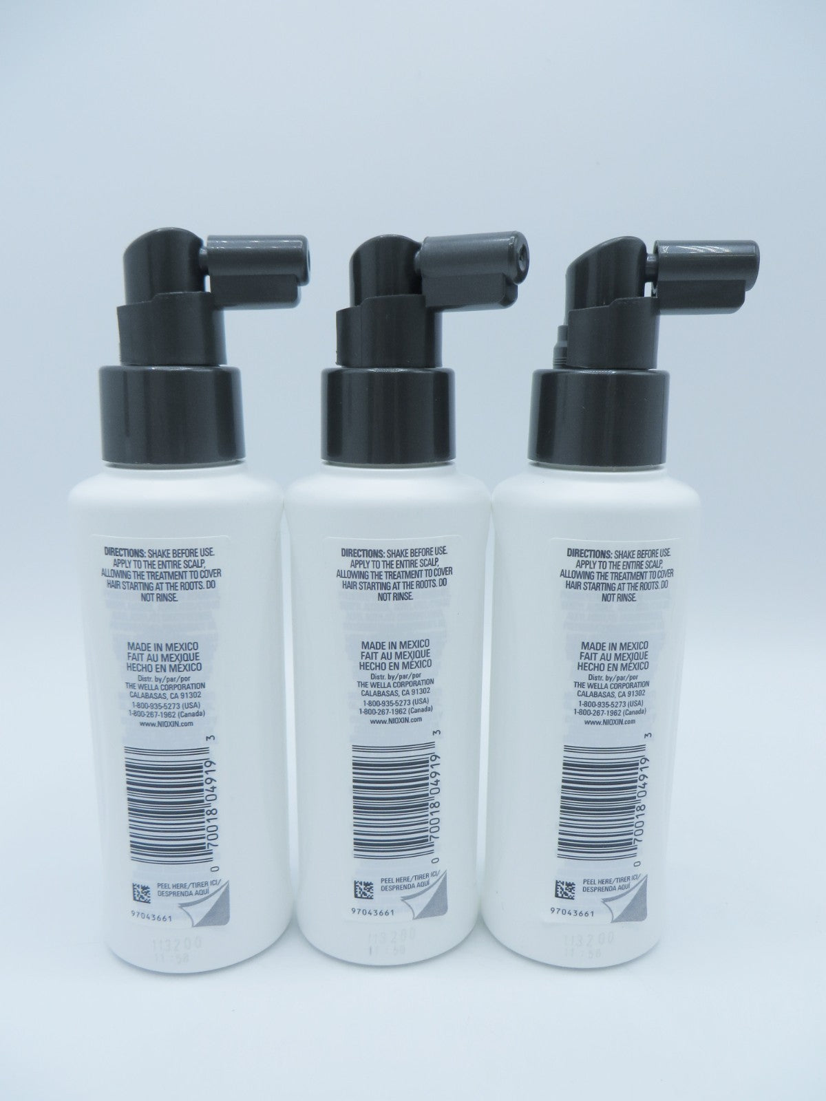 Nioxin System 1 Scalp & Hair Treatment, 3.38 oz (Pack of 3)