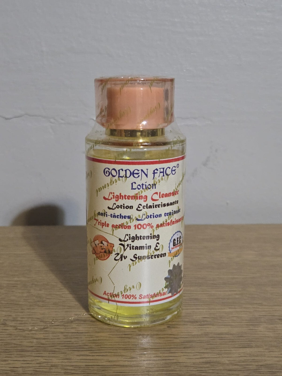 Vit.E Facial Cleanser - 100ml Golden Face Soap Evob Seal