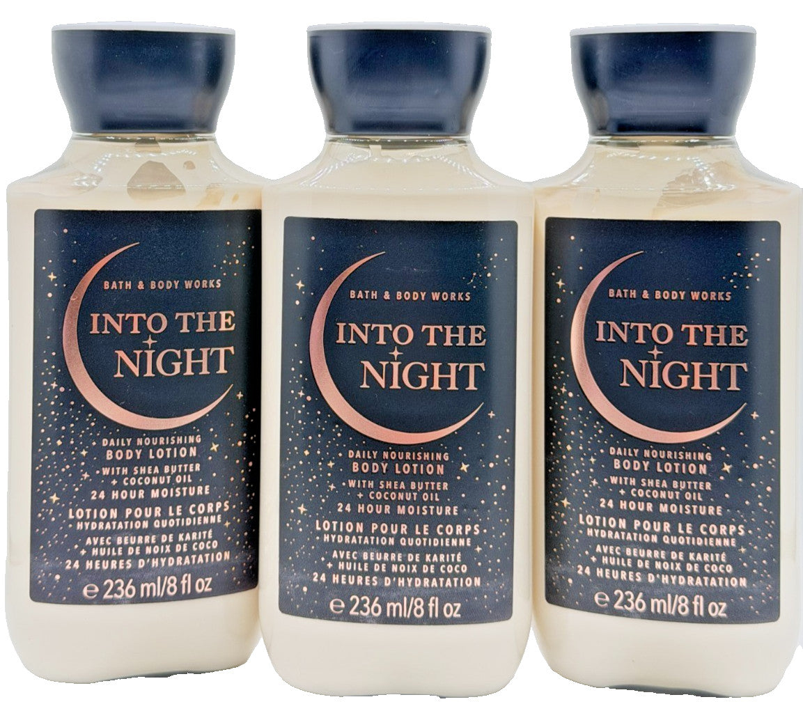 Into The Night Body Lotion, 8 oz – Set of 3