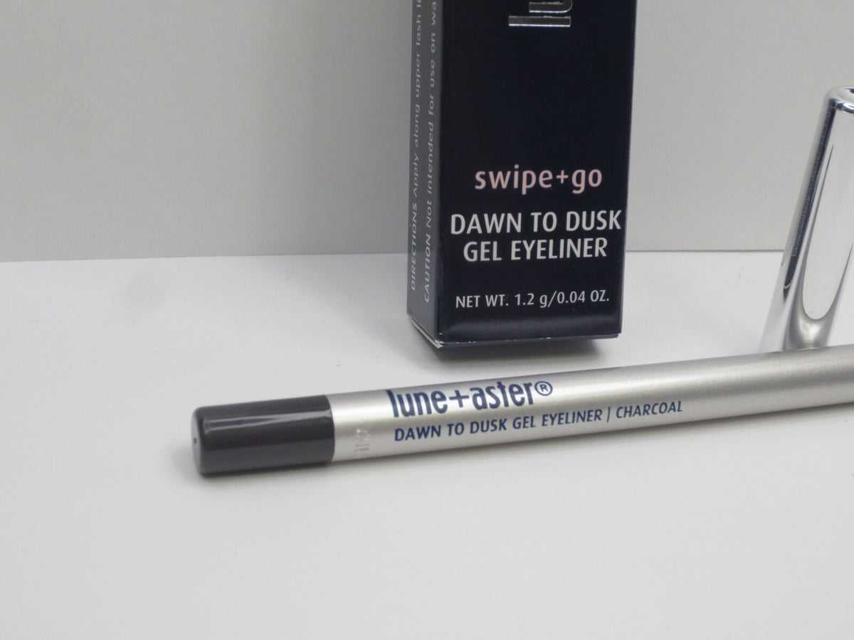 Charcoal Gel Eyeliner - Long-Lasting Dusk to Dawn Makeup, 0.04 oz x5