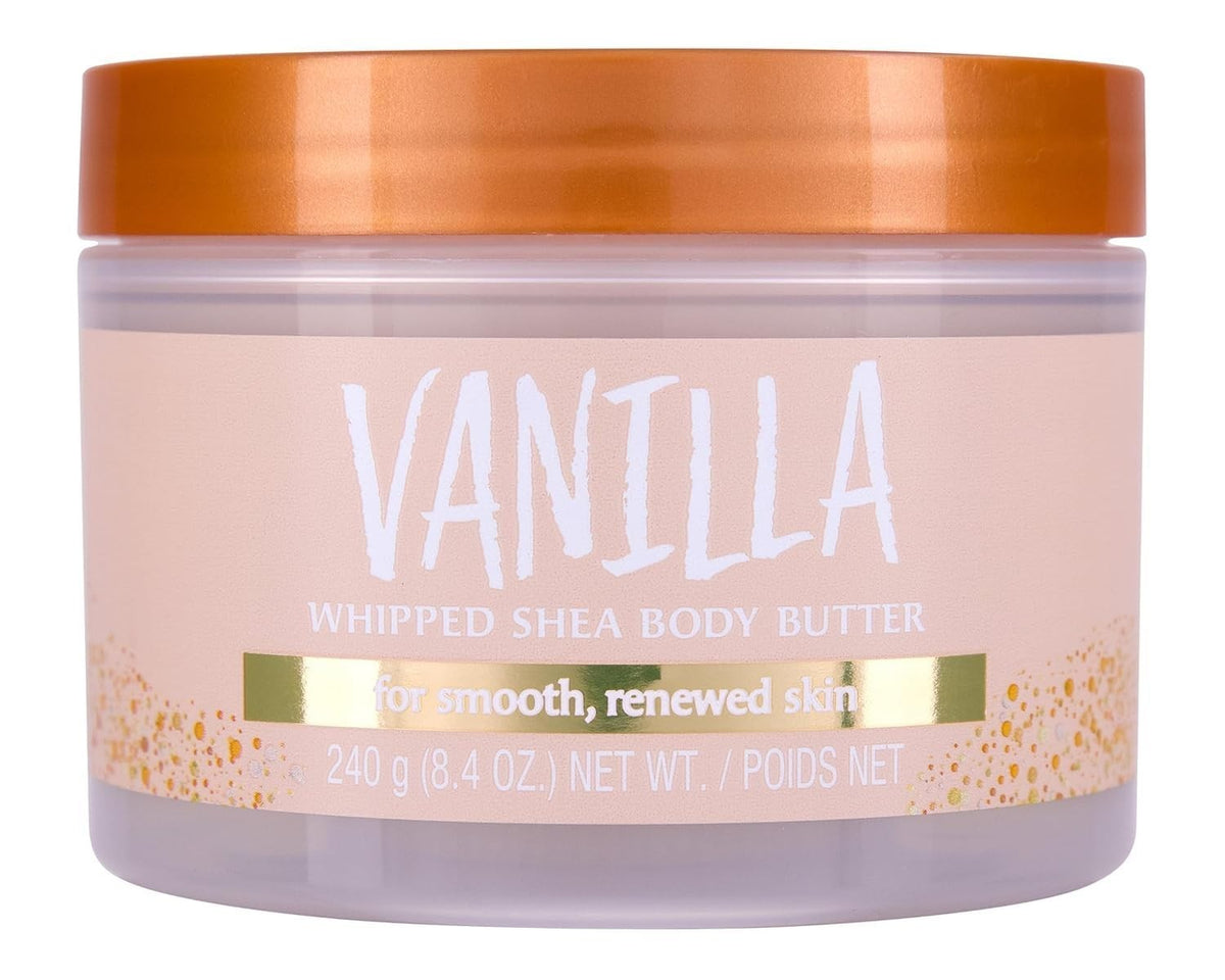 8.4 Fl Oz Whipped Body Butter with Shea & Vanilla - Hydration Softness