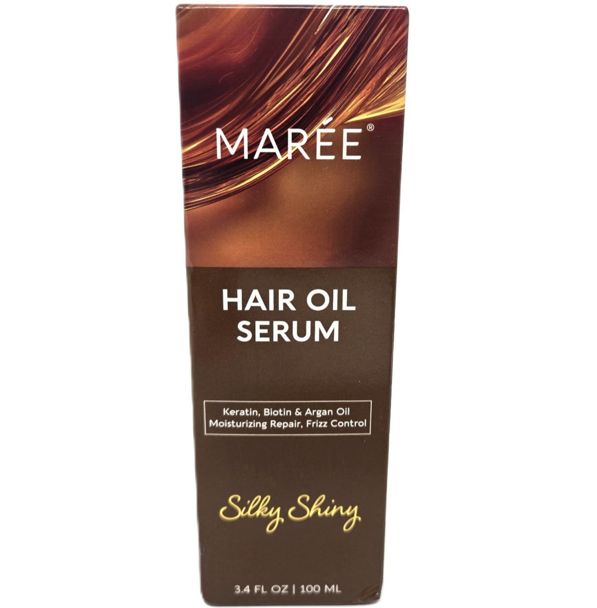 Silky Shiny Hair Oil Serum 3.4 fl oz for Hair Nourishment & Shine