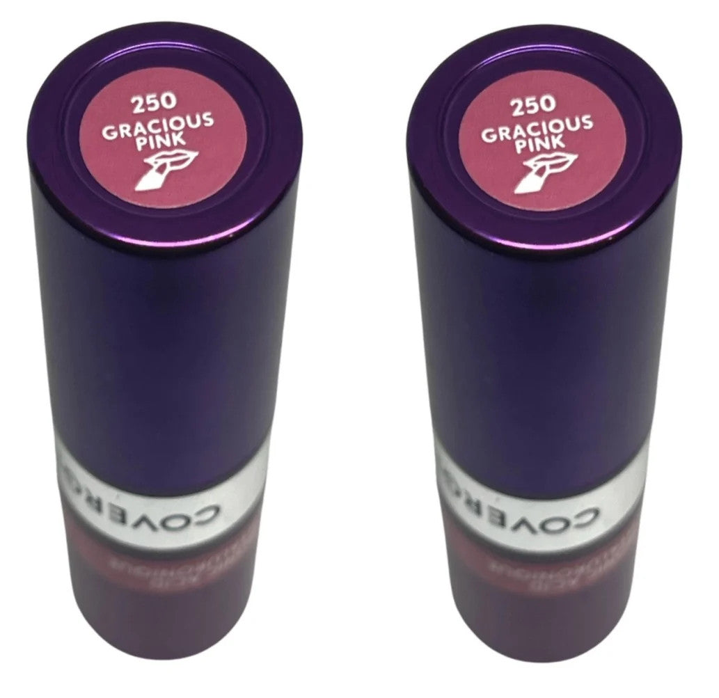 CoverGirl Moisture Renew Lipstick Pack - Gracious Pink, Hydrating Lip Color